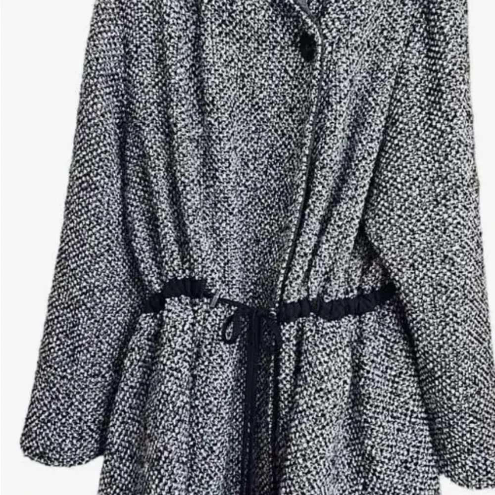 Free People Satellite Tweed Oversized Swing Coat - Picture 5 of 6